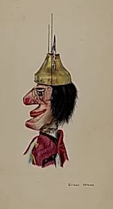 "King Saul" Marionette