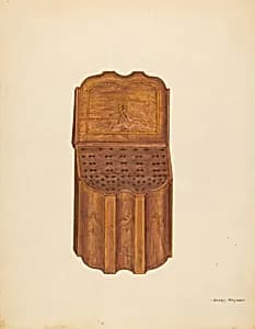 Knife Box - Mahogany by Henry Meyers