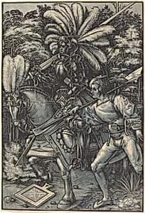 Knight and the Servant by Hans Wechtlin I