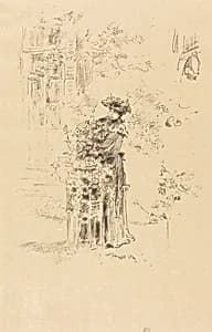 La Belle Jardinière by James McNeill Whistler