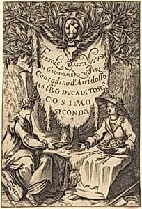 La belle jardinière by Jacques Callot