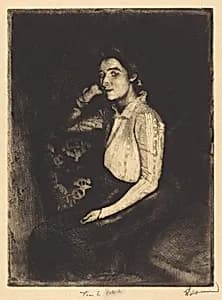 La Biarrote by Albert Besnard