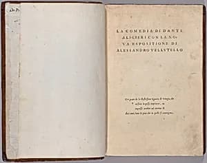 Portrait of Venetian 16th Century, Dante Alighieri (author)