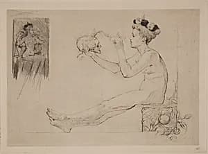 La Coquetterie by Armand Rassenfosse