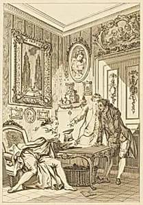 La coupe enchantee by Jean-Baptiste-Michel Dupreel after Jean-Honoré Fragonard