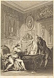La coupe enchantee by Jean-Baptiste-Michel Dupreel after Jean-Honoré Fragonard