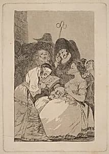 La filiacion (The Filiation) by Francisco Goya