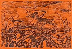 La Guerre (The War) by Henri Rousseau (artist); Alfred Jarry and Rémy de Gourmont (publishers)