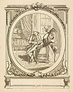La jarretière by François Marie Isidore Queverdo