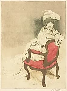La Parisienne (18) by Jacques Villon