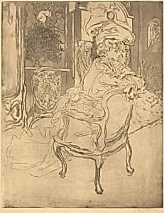 La Parisienne (2) by Jacques Villon
