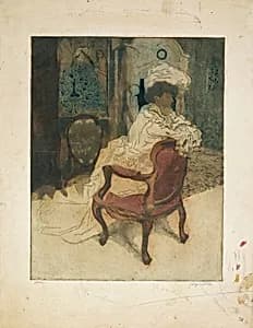 La Parisienne (7) by Jacques Villon
