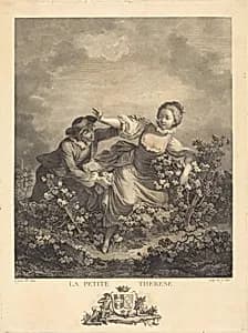 La Petite Thérèse by Jacques Couché after Jacques-Philippe Caresme