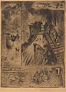 La Traversée (The Passage) by Félix-Hilaire Buhot