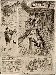 La Traversée (The Passage) by Félix-Hilaire Buhot