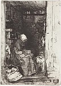 La Vieille aux Loques by James McNeill Whistler