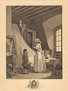 Portrait of J.-Louis Darcis after Nicolas Lavreince