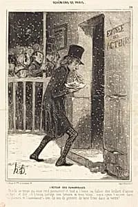 L'Acteur des Funambules by Honoré Daumier