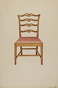 Ladderback Chair by Albert Ryder