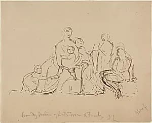 Portrait of William Blake after John Linnell