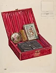 Lady's Dressing Case by Thomas Holloway