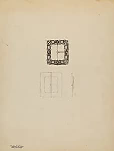 Lady's Shoe Buckle by Kalamian Walton