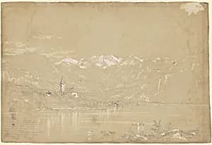 Lake of Brienz by John William Casilear
