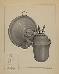 Lamp by A. Zaidenberg