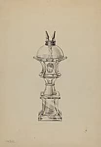 Lamp by Charles Caseau