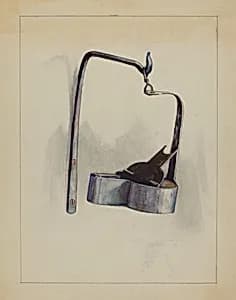 Lamp by Charles Caseau