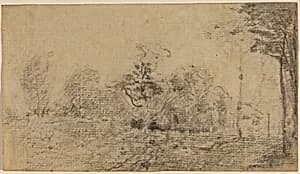 Landscape II by Théodore Rousseau