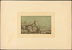 Landscape by Maria Catharina Prestel after Allart van Everdingen