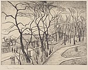 Landscape by Theo von Brockhusen