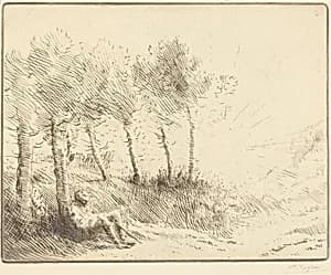 Landscape (Paysage) by Alphonse Legros
