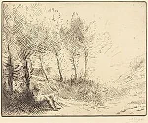 Landscape (Paysage) by Alphonse Legros