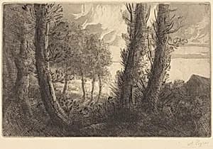 Landscape (Paysage) by Alphonse Legros
