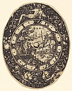 Landscape with an Obelisk by Antoine Jacquard