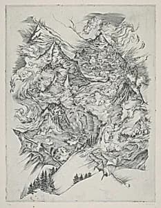 Landscape with Clouds