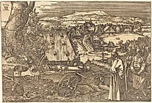 Landscape with the Cannon by Albrecht Dürer
