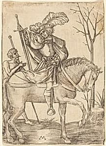 Lansquenet by Master M.