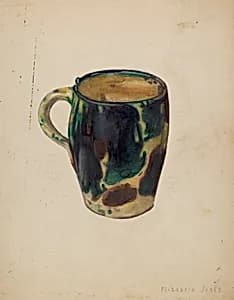Large Mug by Elizabeth Jones