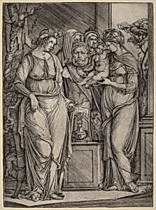 Large Sacrifice to Priapus by Jacopo de' Barbari