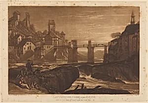 Portrait of Joseph Mallord William Turner and Thomas Hodgetts
