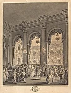 Le bal masqué by Jean-Michel Moreau