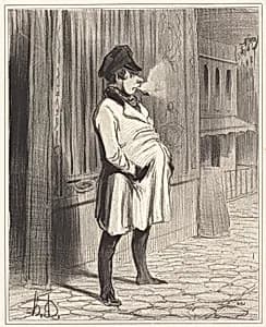 Le Claqueur by Honoré Daumier