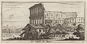 Le Colisée de Rome by Israël Silvestre