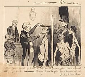 Le Conseil de révision by Honoré Daumier