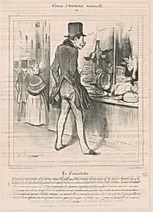 Le Crocodile by Honoré Daumier