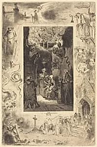 Le Curé de Cucugnan (The Vicar of Cucugnan) by Félix-Hilaire Buhot