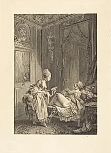 Portrait of Pierre Maleuvre after Pierre-Antoine Baudouin